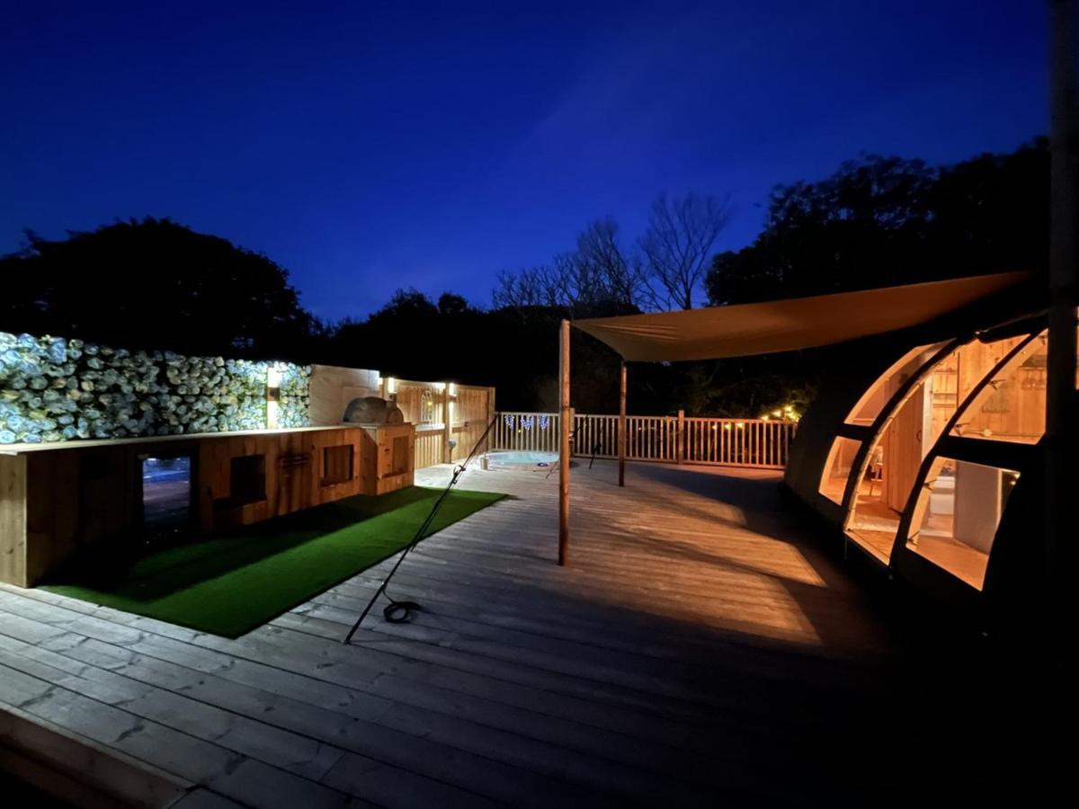 Sunrise Dome Tent Tenby Luaran gambar