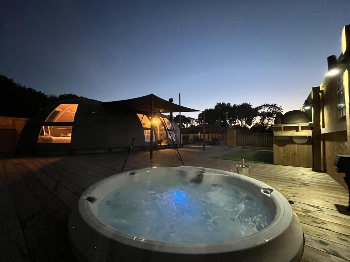 Sunrise Dome Tent Tenby Luaran gambar